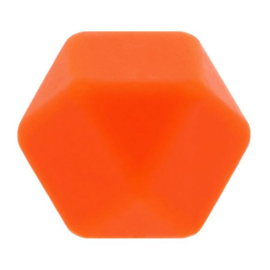 siliconen kralen hexagon 16 mm (5 st.) assorti 2