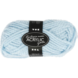 Fantasia acrylgaren light blue
