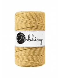 bobbiny macramé triple twist honey 3 mm