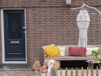garden summer macramé lamp