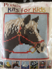 borduurpakket paard 25x25 cm