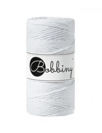 bobbiny macramé white  3 mm