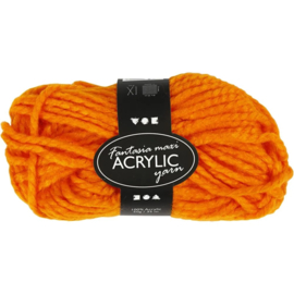 Fantasia acrylgaren neon orange