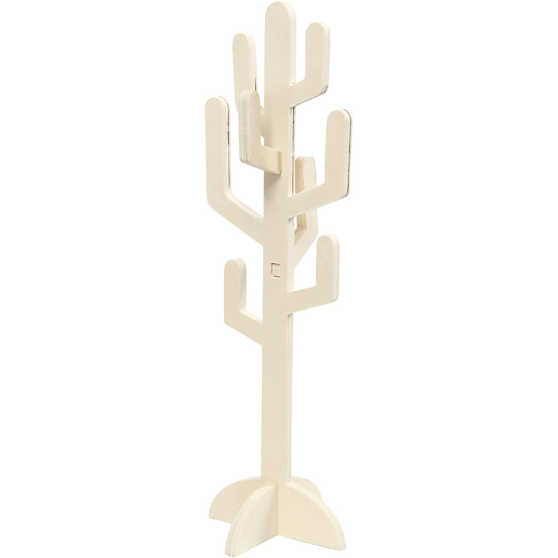 Houten Cactus 38 cm