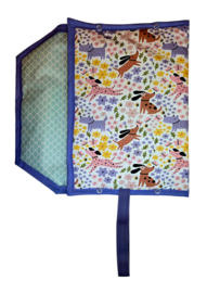 Honden in Bloemenweide