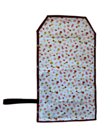 Vlinder in bloemenweide