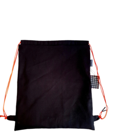 Black met ruitjes
