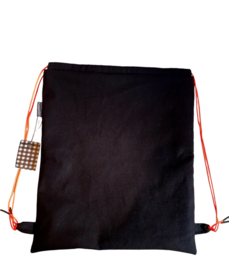 Black met ruitjes