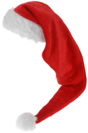 Kerstmuts pluche 125cm  KM5850
