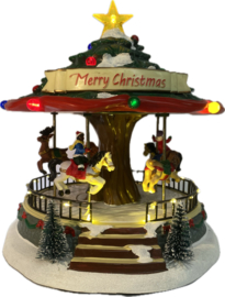 Carousel - Draaiend - Flashing Light - Muziek - B/O  KH4950