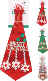 Stropdas Kerst 3 ass  KM9340