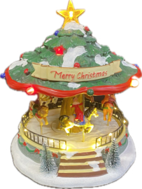 Carousel - Draaiend - Flashing Light - Muziek - B/O  KH4950