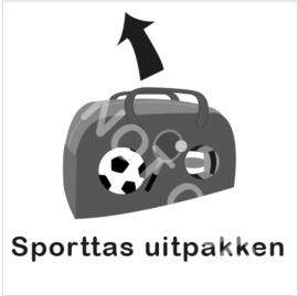 ZW/W - Sporttas uitpakken