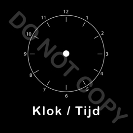 ZW/W - Klok/Tijd - Nacht