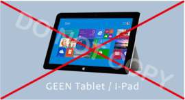 GEEN Tablet/I-Pad - J/TV