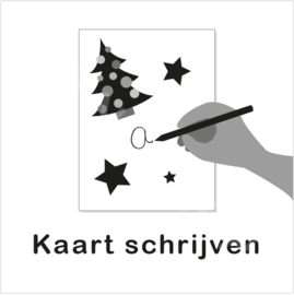 ZW/W - Kerstkaart schrijven