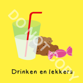 Drinken en lekkers (O)