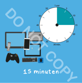 Beeldschermtijd 15 min (BT) - T