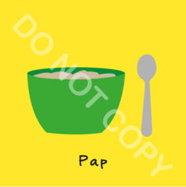 Pap eten (O)