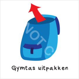 Gymtas uitpakken (S)