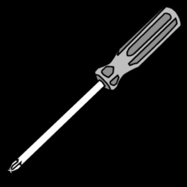 3.017 Kruis schroevendraaier
