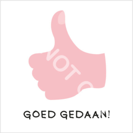 GOED GEDAAN! (H)