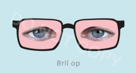 Bril op - J
