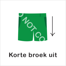 BASIC - Korte broek uit