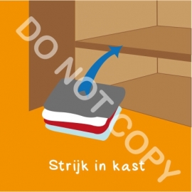 Strijk in kast (K)