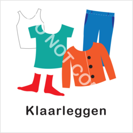 BASIC - Kleding klaarleggen