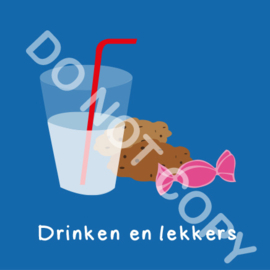 Drinken en lekkers (A)