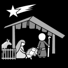 21.019 Kerst, kerststal