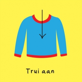 Trui aan (O)