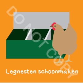 Legnesten schoonmaken (K)