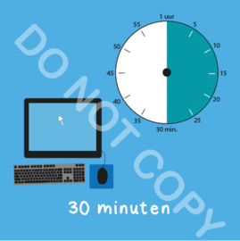 Computer tijden 30 min (BT) - T