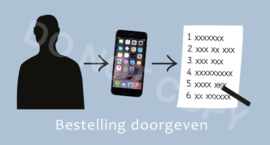 Bestelling doorgeven - T-J/TV