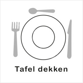 ZW/W - Tafel dekken