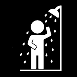13.027 Douchen/ wassen