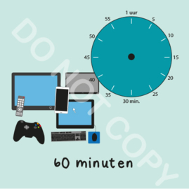 Beeldschermtijd 60 min- M