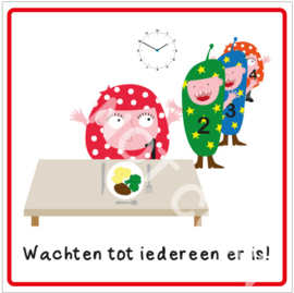 Wachten tot iedereen er is! (HR)