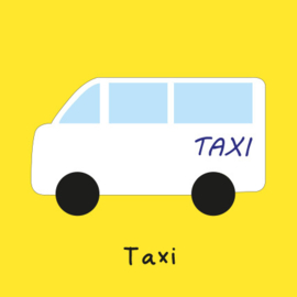 Met de taxi (O)