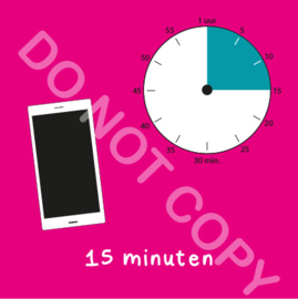 Mobiel tijden 15 min (BT) - R
