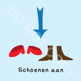 Schoenen aan (M)