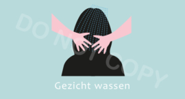Gezicht wassen - M