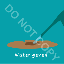 Water geven buiten (act.)