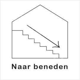 ZW/W - Naar beneden