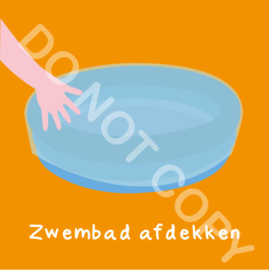 Zwembad afdekken (K)