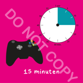 Game tijden 15 min (BT) - R