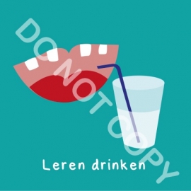 Leren drinken (act.)