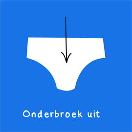 Onderbroek uit (A)